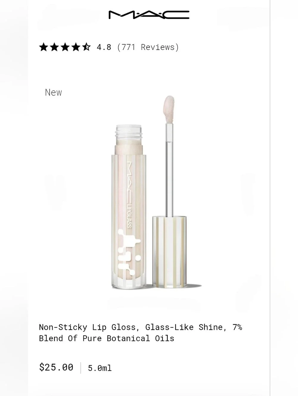 NEW HAUS LABS, MAC, BUXOM Lip Gloss & Glow Bundle Set (x3)
